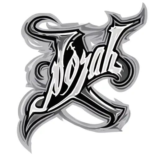 Jordan Name With Design Chicano Style