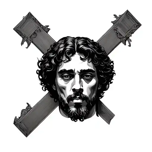Jackson Vertical And Oscar Horizontal To Form A Crucifix