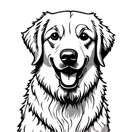 Golden Retriever Lego Bricks
