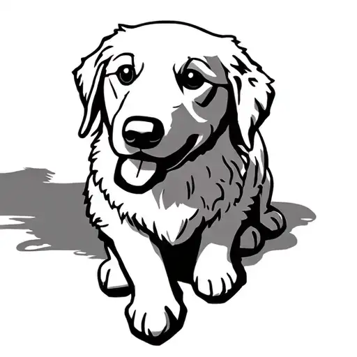 Lego Golden Retriever