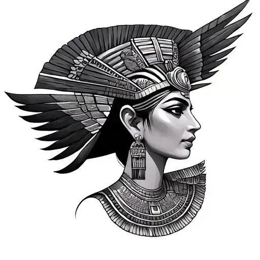 Egyptian Goddess Nephthys