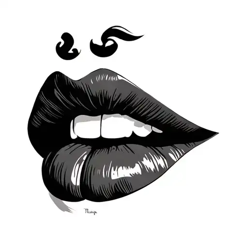 Taurus Kiss Lips And 13