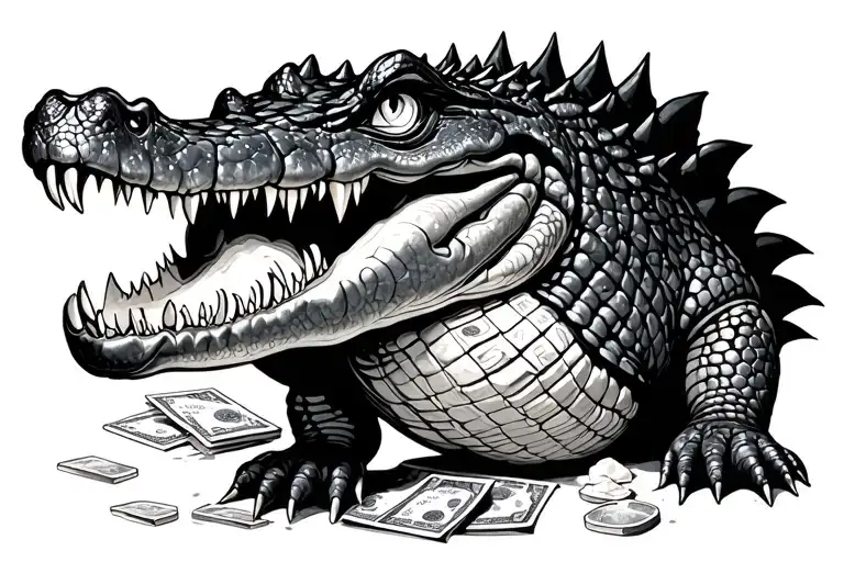 Crocodile Rulet Gambling Cocaine
