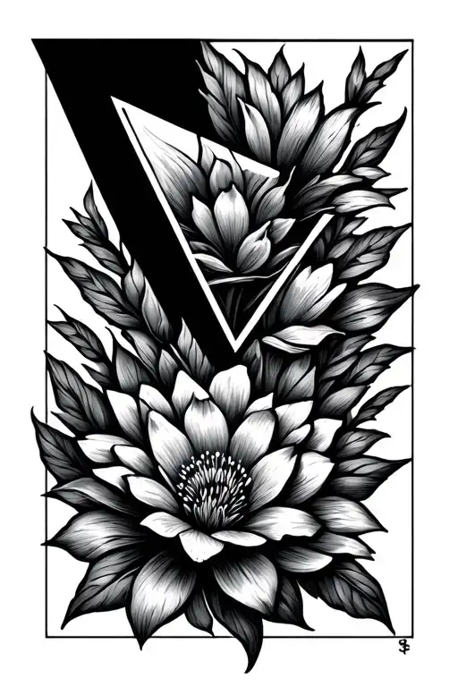 Triangle Flower Petals