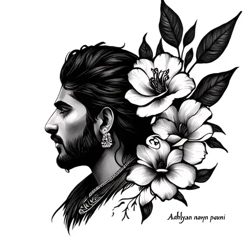 Tatto With Names Incorporated Adhyan Naveen Paavni