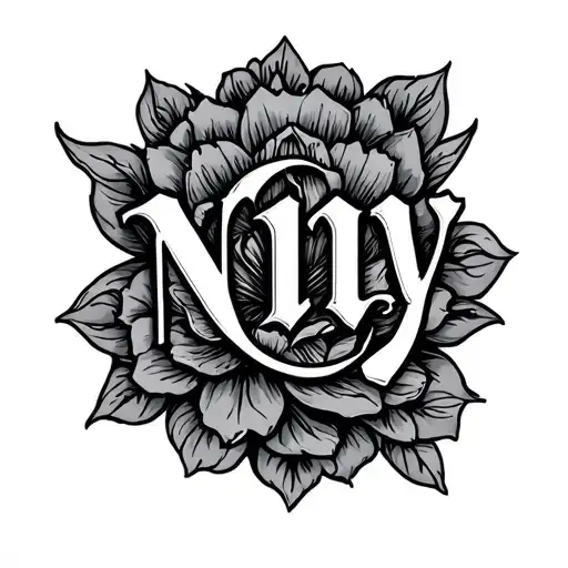 Niy Name In Fine Line