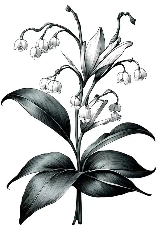Lily Of The Valley Line Work