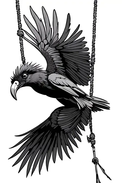 Bungee Jumping Kiwi Bird