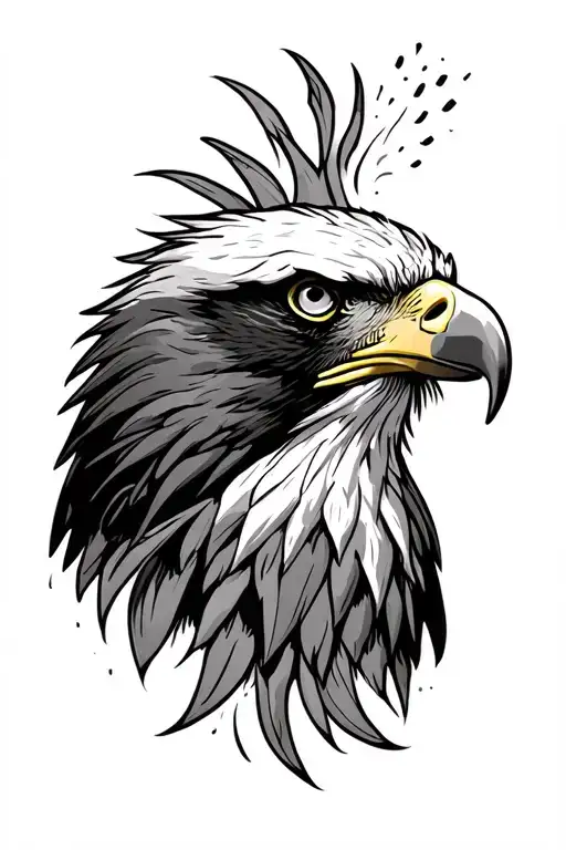 Eagle Left Side Profile