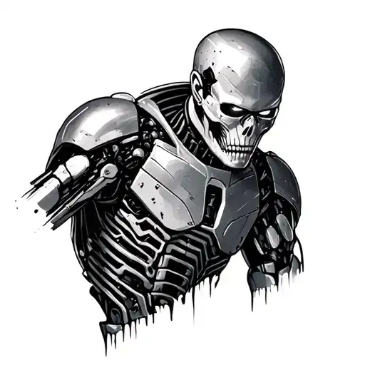 Terminator T-1000 And Judgement Day