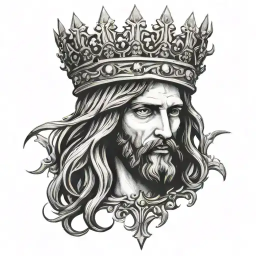 Jesus Thorn Crown Surrounded