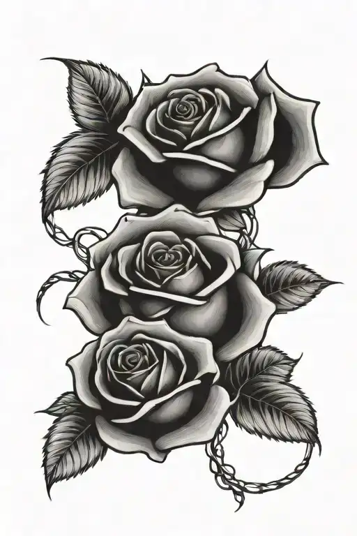 Roses Intertwined