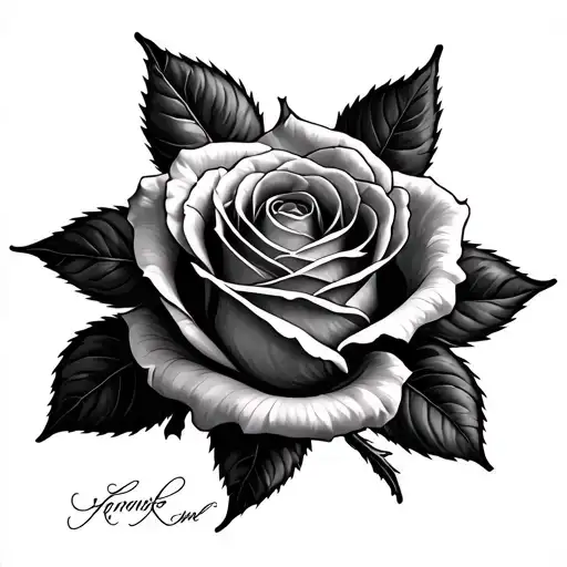 Rose With Signature Incorporated