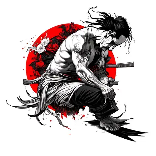 Badass Powerful Yakuza