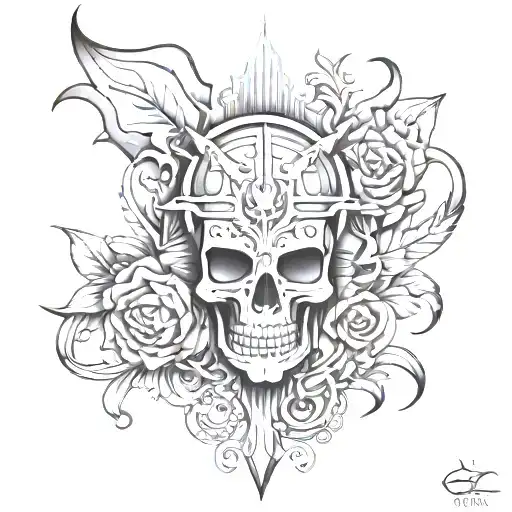 Central Cee Tattoo Mind