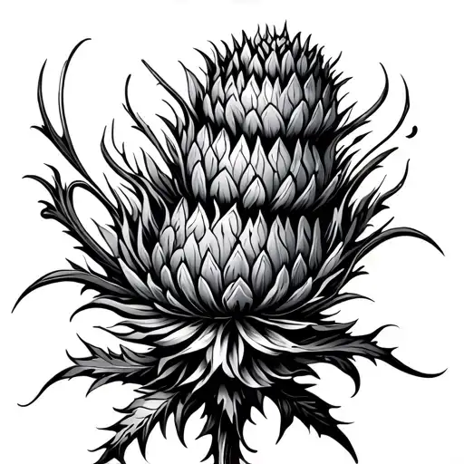 Tribal Thistle
