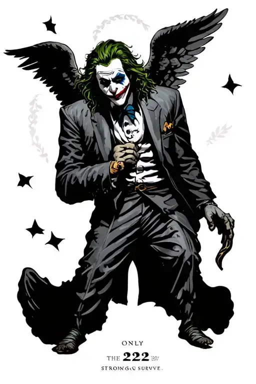 Fairytale Jungle Joker With Angel Number 222 Only The Strong Survive