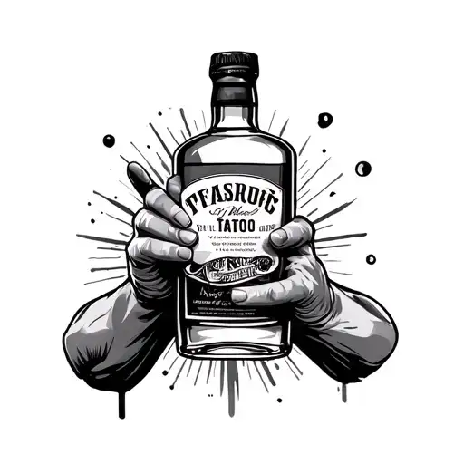 Whiskey Bottle As A Person