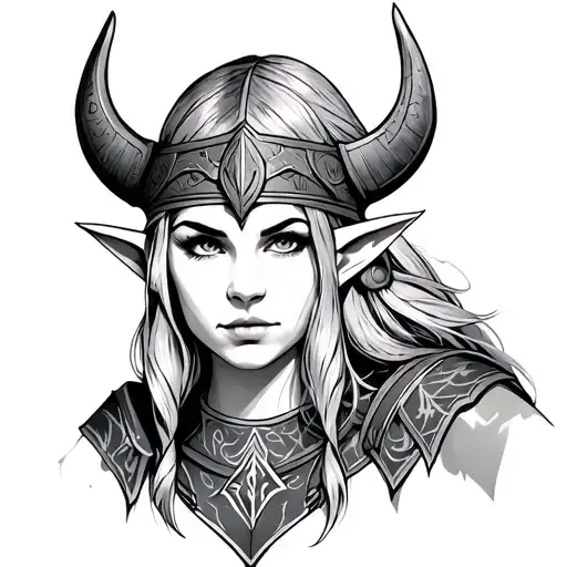 Female Viking Elf