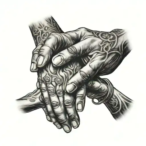 Prayin Hands Holding