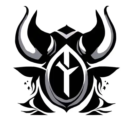 Symbol Rune Taureau Date 1965