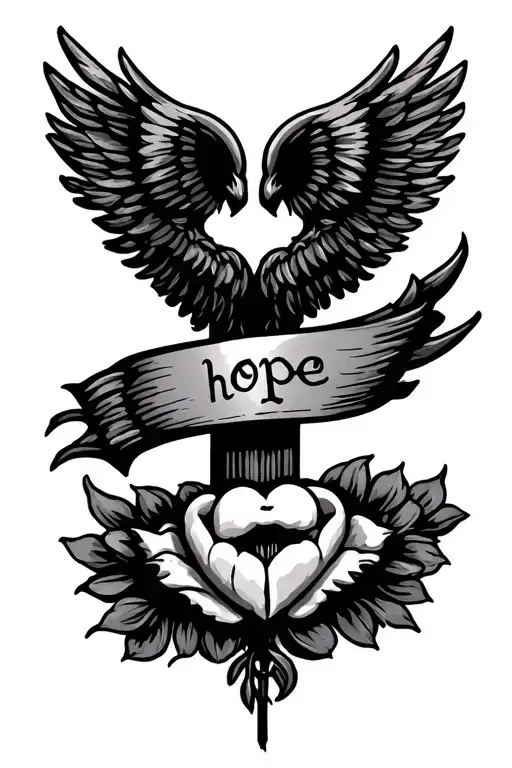 Faulty Love Hope With Religious Tattoo Chicano Style