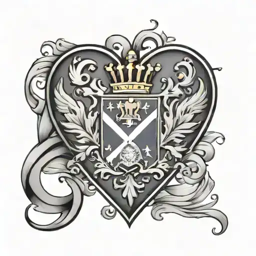 Dominican Republic Flag Heart