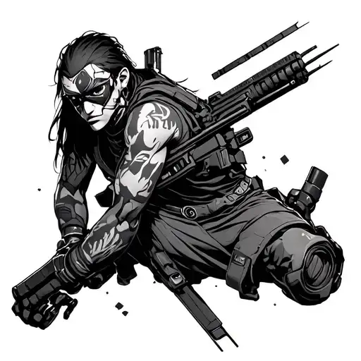 Sandavastan David Has From The Anime Cyberpunk Edge Runners