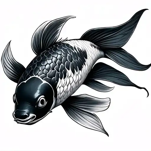 Koi Fish Bonsai Tree Maple Leaf