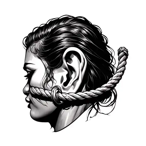 Just An Ear Wrapped In A Lasso