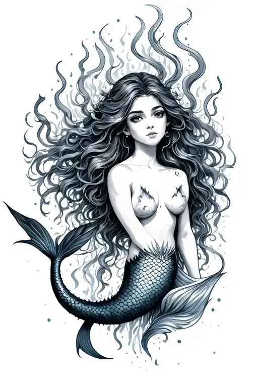 The Whole Mermaid Is Dark