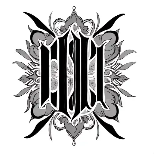 Two Word Ambigram Generator