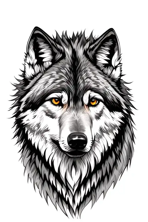 Wolf Looking Forward