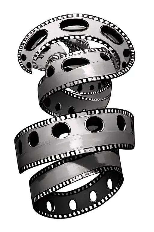 Movie Reel Unraveling