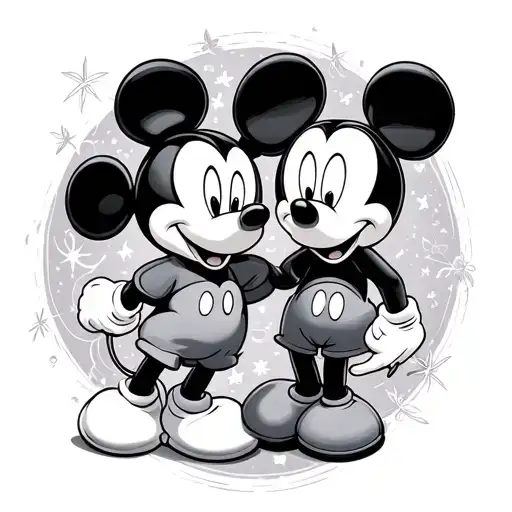 Wish Upon A Star Disney Mickey And Minnie