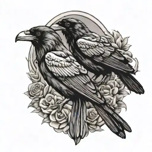 Ravens On Arm