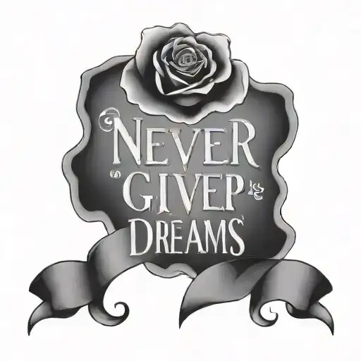 Never Give Up On Your Dreams