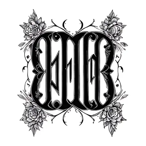 Two Word Ambigram Generator