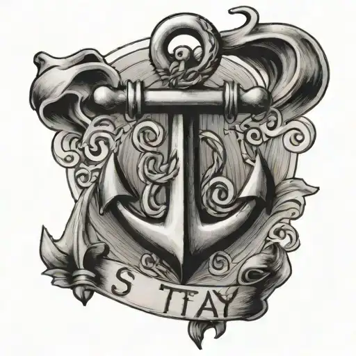Anchor With The Word Stay Ideas