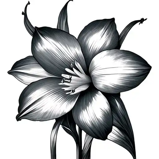Fine Ink Daffodil