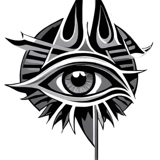 Eye Of Horus Anubis