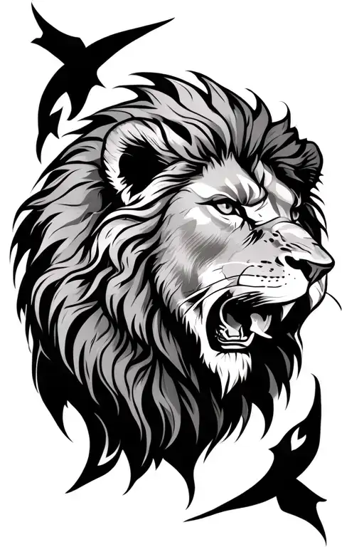 Wounded Lion Tetelestai