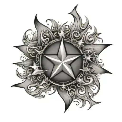 3 Stars And A Sun Arm Sleeve