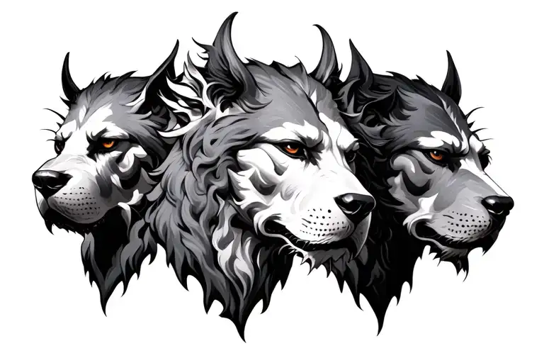 Cerberus 3 Heads Only