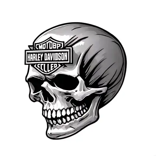 Harley Davidson Skull