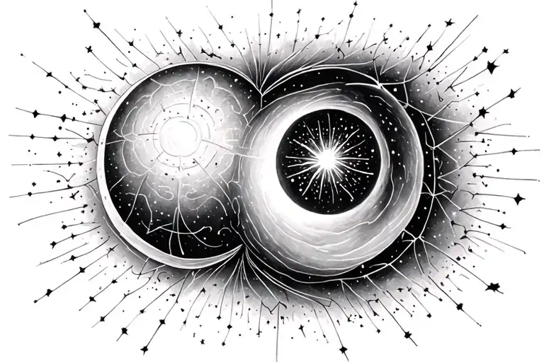 Sublime Arranged In A Constellation On Collarbone