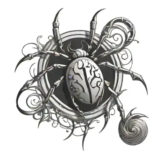 Music Notes Spider And Mark Of The Sacrificed