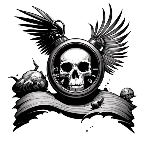 Travel Death Sand Clock Crazy Person Dob