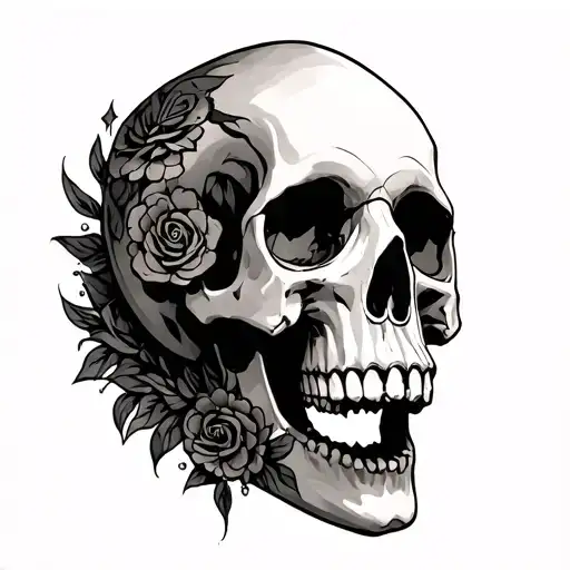 Skull With
