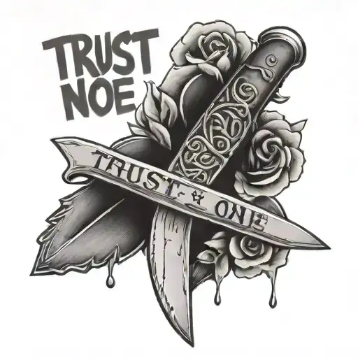 Trust No One With Knife